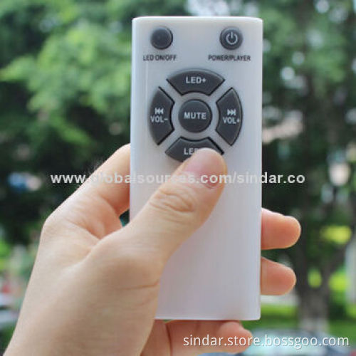 best gift hot selling bluetooth mini Speaker with LED Bulb and Remote Control